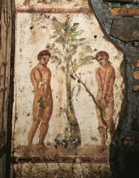 Adam og Eva i Edens hage (fresko)