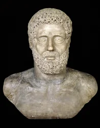 Byste av Hercules (marmor)