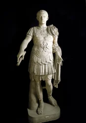 Caius Caesar Germanicus, romersk keiser (marmor)