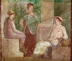 Samtale med kvinner (fresco