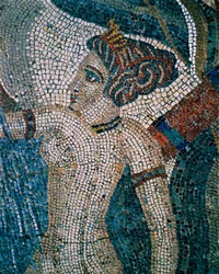 Diana bader, 2.-3. århundre (mosaikk)
