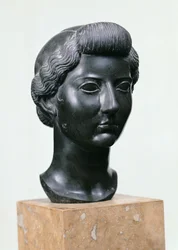 Leder av Livia (ca. 55 f.Kr.-29 e.Kr.) (basalt)