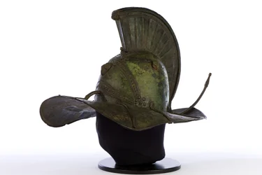 Hjelm for en gladiator (bronse)
