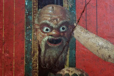 Innvielsesritualer fra Dionysos-kulten, freskomaleri fra Villa Dei Misteri
