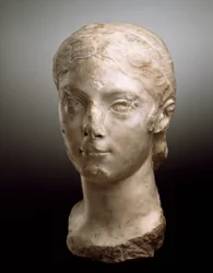 Portrettsjef av Plautilla, AD 203-05 (marmor)