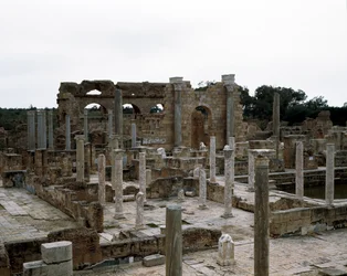 Offentlig bad bygget under keiser Hadrian, 2. århundre