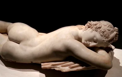 Sovende hermafroditt: romersk kunst, 1. århundre f.Kr.