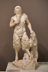 Statue av guden Pan, 2. århundre