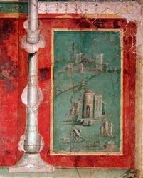 Teaterscene (fresco
