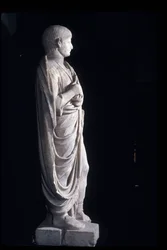 Togate-statue av den unge Nero, ca. 50 AD (marmor)