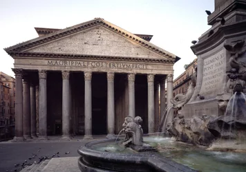 Utsikt over Pantheon, 27-125 e.Kr