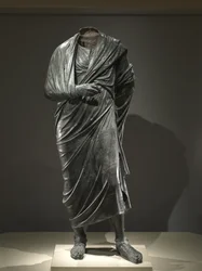 Keiseren som filosof, sannsynligvis Marcus Aurelius