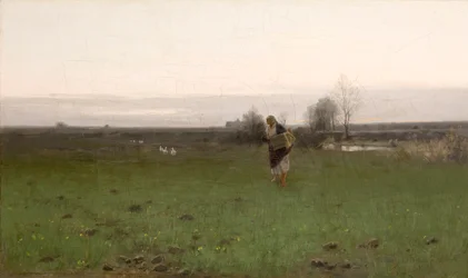 Landskap i nærheten av Krakow