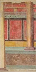 Veggmaleri fra en villa i Boscoreale, ca. 50–40 f.Kr.