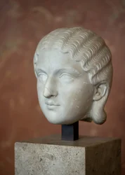 Art Roma Leder av keiserinnen Barbia Orbiana (3. århundre), marmor