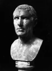 Byste av Marcus Claudius Marcellus (ca. 268-208 f.Kr.) (marmor)