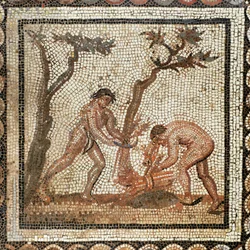 Samle halmbunter (mosaikk)