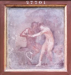 Satyr og hermafroditt