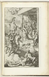 Titteltrykk for andre del av Guerres de Flandres Seconde partie (tittel på objekt) Guerres de Flandres (serietittel)