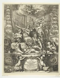 Allegori om Michiel de Ruyters død, 1676