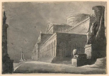 Scenedesign, eksteriør av Enormous Palace