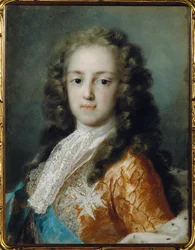 Ludvig XV, som dauphin, iført Saint-Esprits orden, også kalt Cordon Bleu