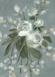 Dempede botaniske blomster