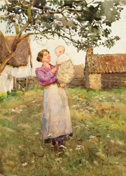 Hennes konge, 1924