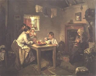 Hytte interiør