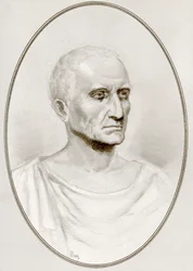 Gaius Julius Caesar, fra levende biografier om kjente herskere