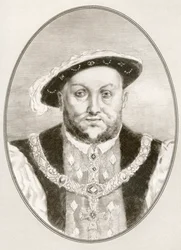 Henry VIII, fra Living Biography of Famous Rulers