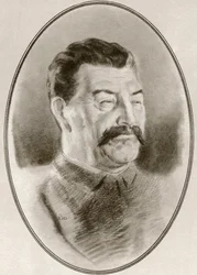 Joseph Vissarionovich Stalin, fra Living Biography of Famous Rulers.