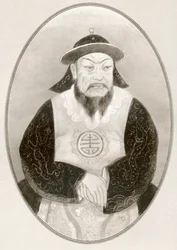 Kublai Khan, fra Living Biography of Famous Rulers.