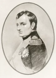 Napoleon Bonaparte, fra Living Biography of Famous Rulers.
