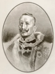 Wilhelm II, fra Living Biography of Famous Rulers.