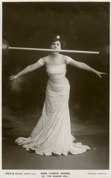 Carrie Moore, australsk skuespillerinne, ca. 1900.