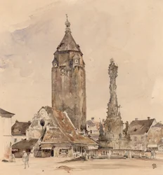 Det gamle rådhuset i Korneuburg