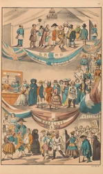 Faksimile av Illustrated News, ca. 1852 (faksimile)