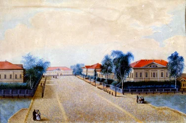 Utsikt over statskassen i Tver, 1830-årene