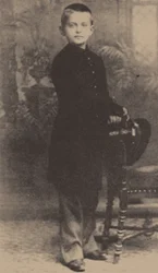 Leon Trotsky, 9 år gammel, 1888
