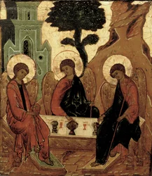 Old Testament Trinity, 16th century icon