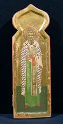 St. Gregory of Palamas, ikon (tempera på panel)