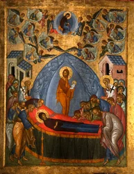 The Dormition of the Virgin, 1400-tallet.