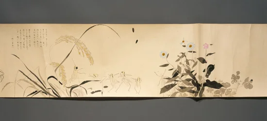 Dyrelivsvenner (Yasei no Tomo), ca. 1918 (blekk, ugjennomsiktig akvarell, lakk på vevd papir)