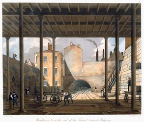 „Depozite etc. la capătul tunelului către Wapping”, Liverpool, 1832-1833 norvegian
