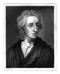 John Locke, engelsk filosof, 1825.