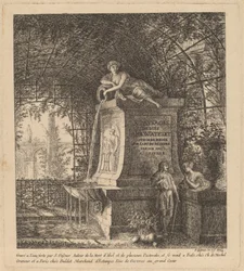 Fontene i et sommerhus, 1764.