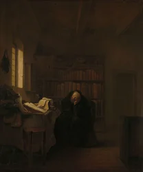 En lærd i sin studie