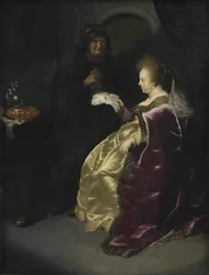 Ester leser Hamans dekret om jødeutryddelsen