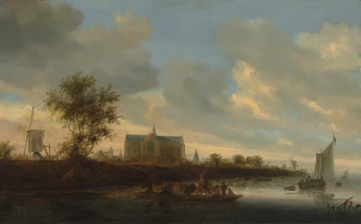 Utsikt over byen Alkmaar.
